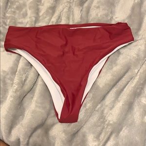 High waisted bikini bottoms